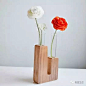 木质花器——生命力的家居装饰品
