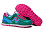 New balance 小蛮腰系列574GPC黄粉红深蓝36-39