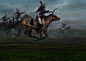 The Cuirassiers Charge at Waterloo by RobbieMcSweeney