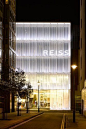 PMMA / acrylic sheets - cheaper than glass - Squire & Partners, Reiss Headquarters.