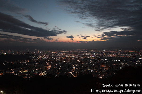 【台湾•台北】在阳明山上远眺台北之夜, ...