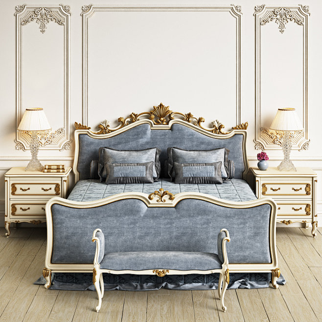 Bedrooms 3D models :...