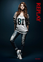 Barbara Palvin for Replay SS 2013 Campaign