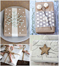 christmas wrapping ideas ~ festive: 
