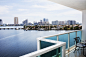 Modern balcony overlooking city skyline, Miami, Florida, United States by Gable Denims on 500px