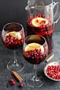 Pomegranate Orange Sangria