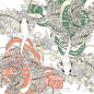 16个EPS日本传统花纹鸟图案艺伎相扑富士山樱花矢量图设计素材-淘宝网