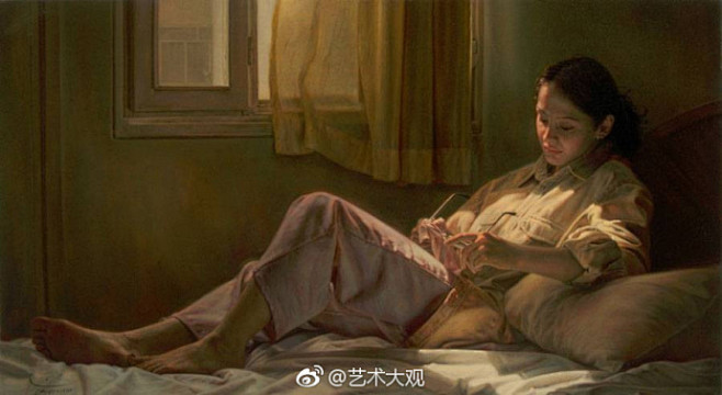 伊朗画家Iman Maleki油画作品欣...