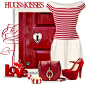 "Red & White" by signaturenails-dstanley on Polyvore