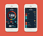 Expenses manager app on Behance