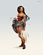 ArtStation - Wonder Woman, Dashiana ❤️‍