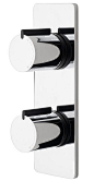 Classy Black on chrome taps