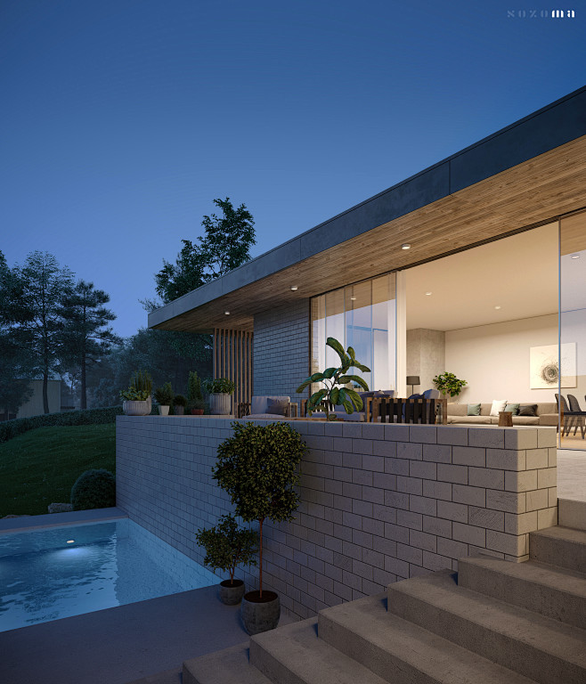 S Villa | Full CGI :...