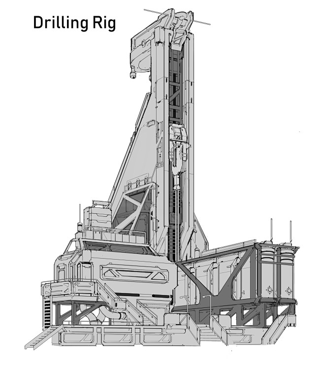 Drilling Rig, Joe Ma...