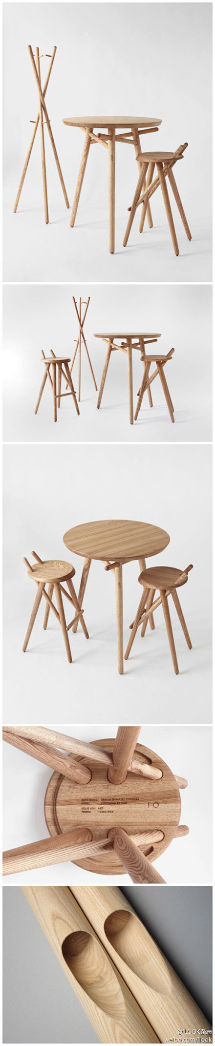 这套木材家具来自家居设计师Matej C...