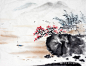 中国风水墨国画梅花 - iMS素材共享平台|Arting365 - 分享，发现好素材