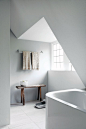 Bathroom inside a remodelled 1930's villa by Remy Meijers.