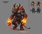 various monsters, Thomas Mahon : monster / creature designs done for mobile game

©Plarium