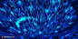 发射轨迹 层峦叠嶂 深浅蓝色 绚丽发散设计背景 BJ000028设计素材素材下载-优图-UPPSD