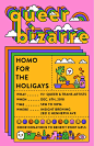 Queer Bizarre: Homo For The Holigays Poster on Behance