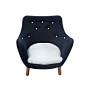 实木欧美式单人现代宜家时尚咖啡椅沙发休闲椅 cosmo 原创 设计 新款 2013