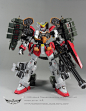 MG 1:100 Gundam Heavy Arms 重炮高达 刺猬炮装备 （成品）-ˊ七&'夜゛-搜狐博客