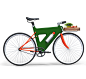 Placha自行车，200斤的他也能骑在这个塑料架上~
【全球最好的设计，尽在普象网（www.pushthink.com）】
