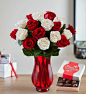 Peppermint Rose Bouquet + Free Vase