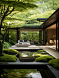 花园设计灵感|现代日式庭院