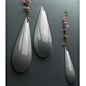 北欧田园抽象雨滴花瓶陶瓷壁饰墙饰挂饰 创意简约时尚墙上装饰品-淘宝网