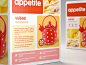 Appetite : ChallengeTo create packaging design for Appetite cookware line. To increase the perceived cost of the product and its recognition on a store shelf. To adapt the package to different types of products.SolutionTo cook is to create. To come up wit