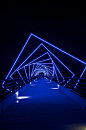 RDG - High Trestle Bridge at night