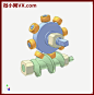 Worm Drive 9_ Roller-Wheel.gif