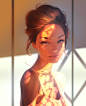 Sunlight, Aleksandr Nikonov : New work for Patreon! 
https://www.patreon.com/Niconoff?ty=h
Patrons could find fullsize, steps, layered PSD, brushes!
Thanks!