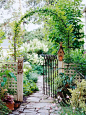 Lady Anne's Charming Cottage: Charming Garden Gateways...