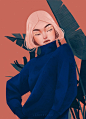 Beautiful Illustrated Portraits by Janice Sung : Janice Sung is a talented illustrator based in Toronto, Canada. 

“Mostly inspired by my love for fashion, people, and nature. I love creating worlds and characters that elevate story and beauty.&