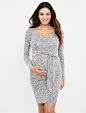 Sash Front Maternity Dress | Motherhood Maternity