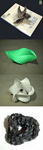 日本折纸大师东秀明-多样体-创意生活,手工制作