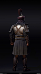 Assassin's Creed Odyssey : Immortal Outfit, Mathieu Goulet : Shading was most of the work I did on ACOD, aside from this outfit and Alexios.<br/>-Metal and Leather Shader<br/>-Fabric Shader<br/><a class="text-meta meta-link"