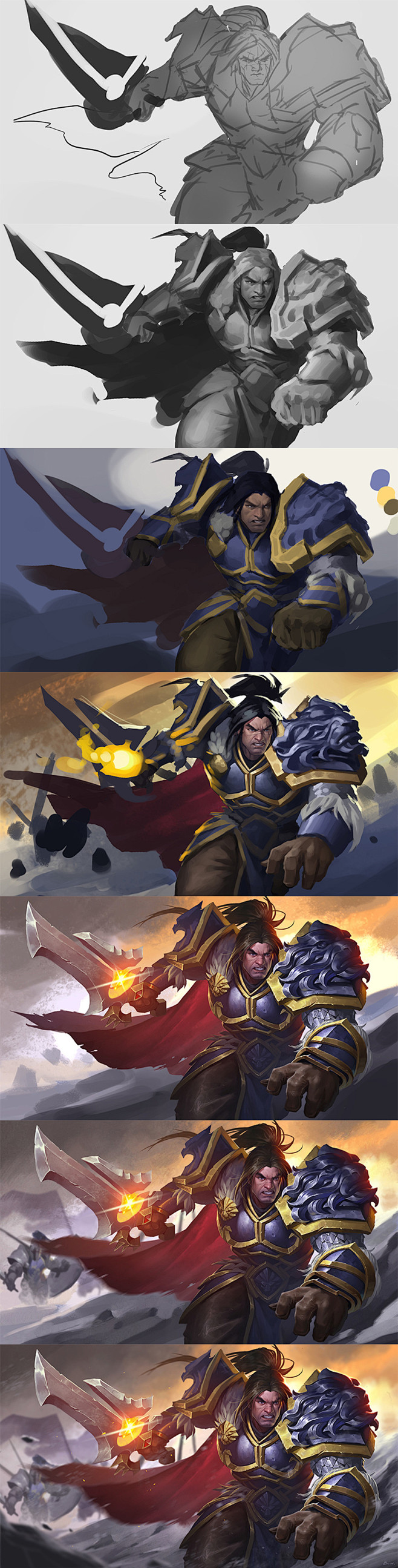 Varian Wrynn, 木讷的王某 ...