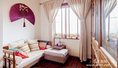 家居爱装修采集到新中式装修设计效果图 喜欢这样的中国风