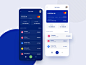 Wallet ios iphone x card payment wallet app ui mobile