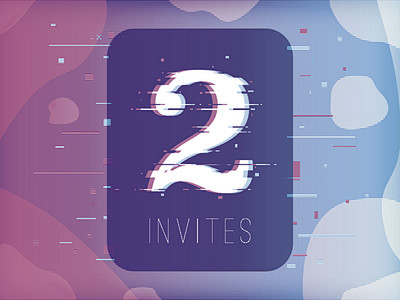 2 Dribbble Invites