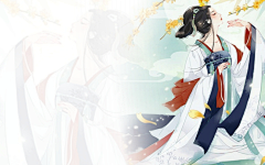 糖炒栗子yo采集到素材 女频古风banner