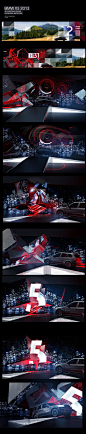 BMW_X5_IN RUSSIA/ MOSCOW_2013/ 3D_MAPPING by egor antonov, via Behance