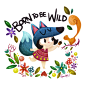#插画# #卡通# #人物# #色彩# Born to be Wild : personal project
