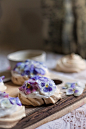 an edible flower collaboration
       from adventures in cooking