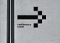 BI CI graphic IT logo poster tech vr branding  Logotype