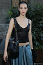 #Vittoria Ceretti# after Versace Menswear S/S 2018 给我to补街拍 有人说不肥（睁着眼睛说瞎话嘛这事...） ​​​​