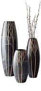 "Black Vases" Black Vase Ideas, By InStyle-Decor.com Over 3,500 Inspirations Now Online, Designer Furniture, Wall Mirrors, Lighting, Decorative Objects, Accessories & Accents. Professional Interior Design Solutions For Interior Architects, I